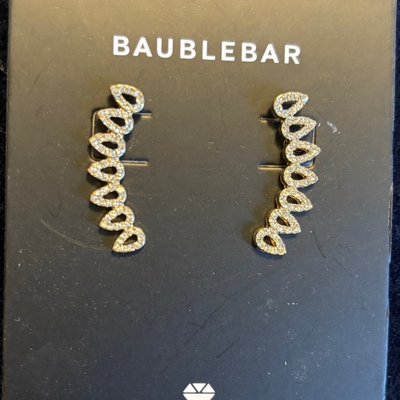 BaubleBar Jewelry - Bauble Bar crystal climbing earrings